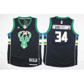 Giannis Antetokounmpo, Milwaukee Bucks [Negra] -NINOS